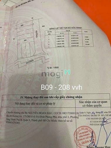 Hình ảnh Bán đất thổ cư 72m đường Võ Văn Hát , Long Trường , Quận 9