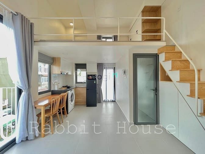 Hình ảnh Chung cư mini duplex gác cao 1m8 full NT mới xịn có thang máy