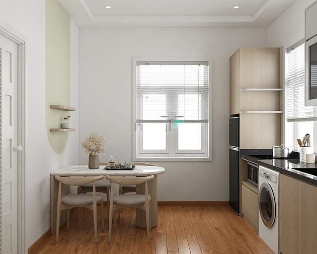 Hình ảnh ✅Mb6623 nạp rút nhanh chóng 1 Phòng Ngủ, 50m2, Ban Công, Máy giặt riêng, Thảo Điền, Quận 2