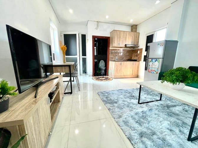 Hình ảnh 1PN Ban Công Siêu Thoáng View Pháo Hoa Cách ĐH Luật 50m