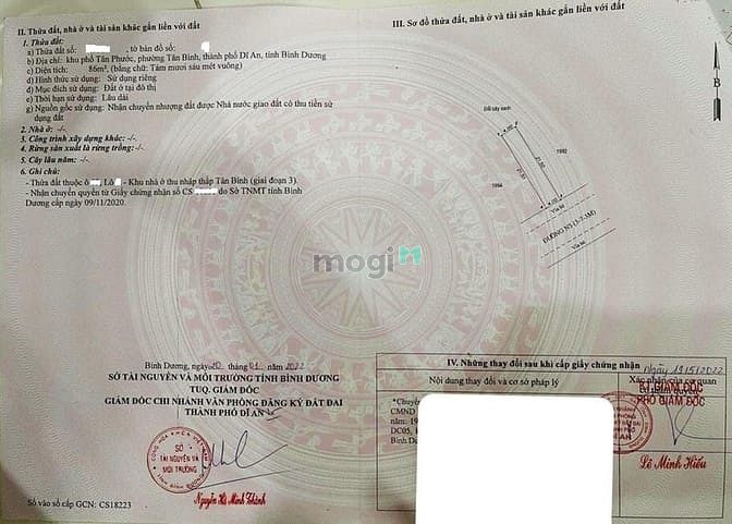 Hình ảnh Bán Lô Đất Đẹp Toạ Lạc Tại KDC Cao Cấp Bậc Nhất LÊ Phong TP. Dĩ An BD