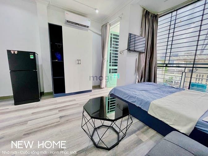 Hình ảnh Studio Ban Công Full Nội Thất Mặt Tiền Khánh Hội
