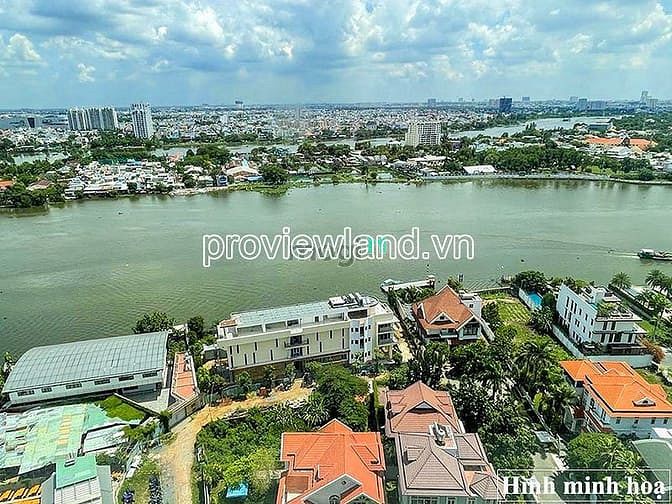 Hình ảnh Bán lô đất bờ Sông Thảo Điền, 405m2 đất, thực tế 600m2, khu VIP