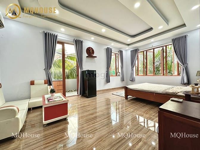 Hình ảnh Studio ban công bếp tách full NT mới 100%, giá đã gồm phí, gần VHU