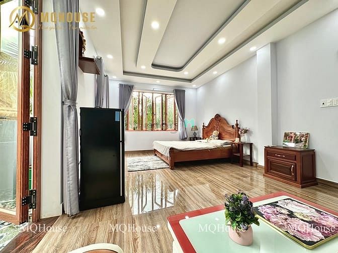 Hình ảnh Studio ban công bếp tách full NT mới 100%, giá đã gồm phí, gần VHU