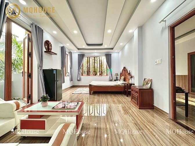 Hình ảnh Studio ban công bếp tách full NT mới 100%, giá đã gồm phí, gần VHU