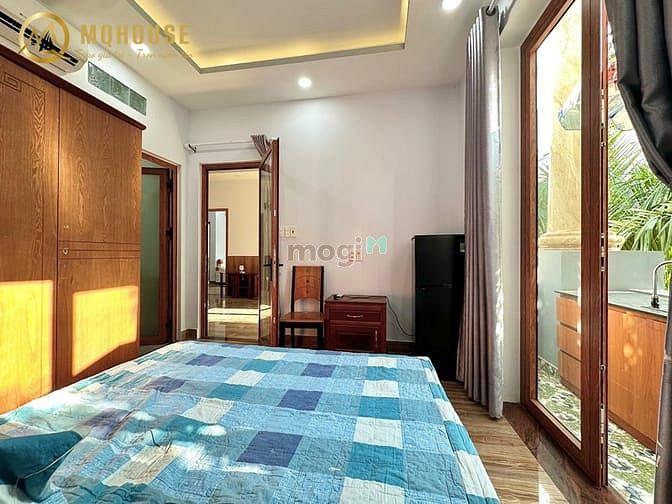 Hình ảnh Studio ban công bếp tách full NT mới 100%, giá đã gồm phí, gần VHU