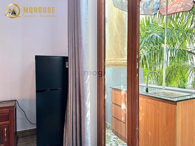 Hình ảnh Studio ban công bếp tách full NT mới 100%, giá đã gồm phí, gần VHU