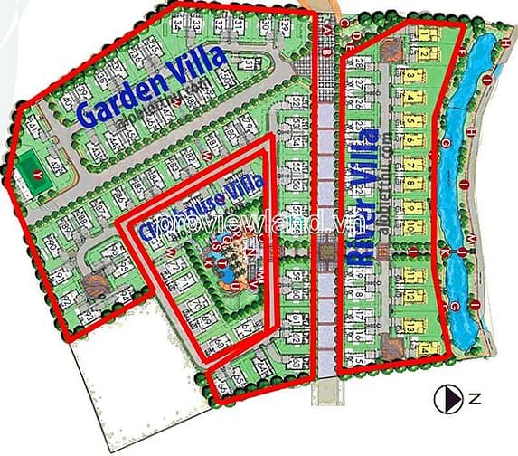 Hình ảnh Bán biệt thự Riviera Cove, đầy đủ nội thất, 454m2 đất, 3 tầng