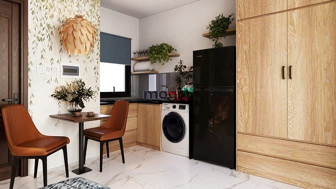 Hình ảnh ✅Mb6623 nạp rút nhanh chóng Ban Công_Máy giặt riêng_Mới 100%_Bình Thạnh_Gần các trường ĐH✅