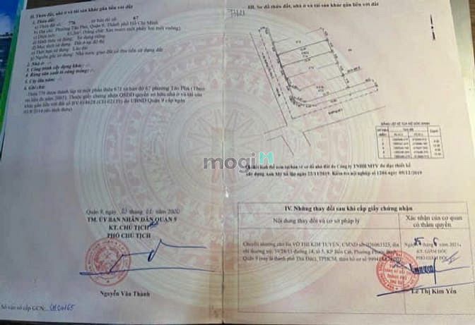 Hình ảnh Bán đất hẻm 48 đường cầu xây. P tân phú. Tp thủ đức