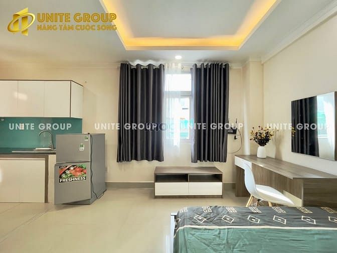 Hình ảnh Căn Hộ Studio Cửa sổ, Đầy đủ nội thất gần Lotte, TDT, RMIT,cầu kênh tẻ