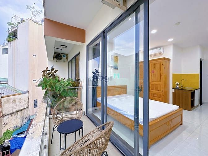 Hình ảnh 🌈🌷 Mb6623 nạp rút nhanh chóng 1PN Balcony Full nội thất thang máy gần chợ Bà Chiểu 🌈 🌷