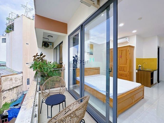 Hình ảnh 🌈🌈 Mb6623 nạp rút nhanh chóng 1PN Balcony Full nội thất thang máy gần chợ Bà Chiểu 🌈 🌈