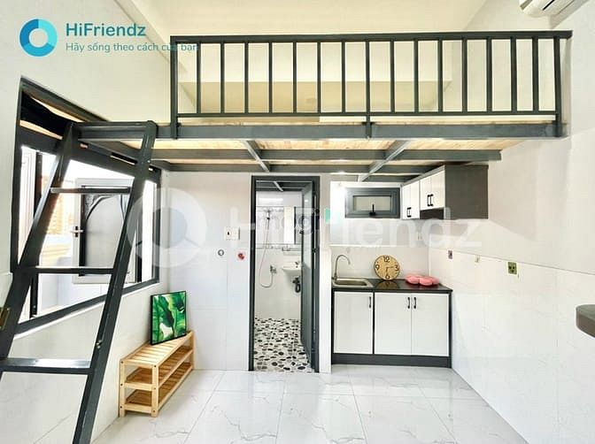 Hình ảnh Duplex cửa sổ lớn thoáng ban công thang máy gần Đại học Văn Hiến