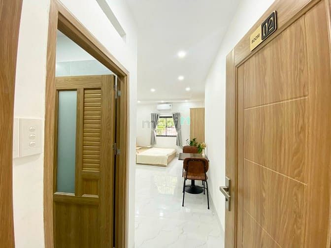 Hình ảnh Căn Hộ Studio cửa sổ, Nơ trang long- Bình thạnh- Full nội thất , Giá 6