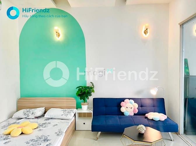 Hình ảnh Studio 1 phòng ngủ tách bếp ban công, tách bếp, thang máy