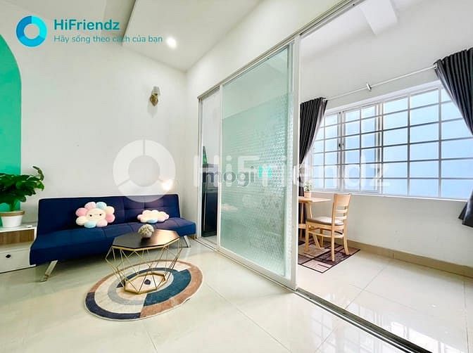 Hình ảnh Studio 1 phòng ngủ tách bếp ban công, tách bếp, thang máy
