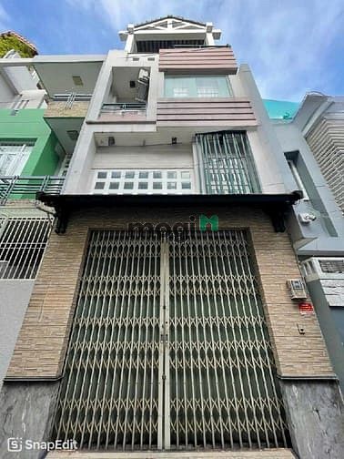 Hình ảnh Q. BT. Hẻm 5m, Phan Văn Trị, 4.4x15, 4 TẦNG, 4PN