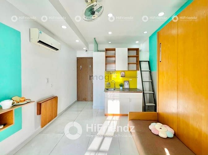 Hình ảnh Studio Ban công Full nội thất cao cấp thang máy Free Gym ngay BIG C
