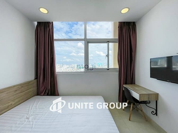 Hình ảnh Studio mầu trắng full nội thất, cửa sổ lớn, gần Lotte, đại học ufm