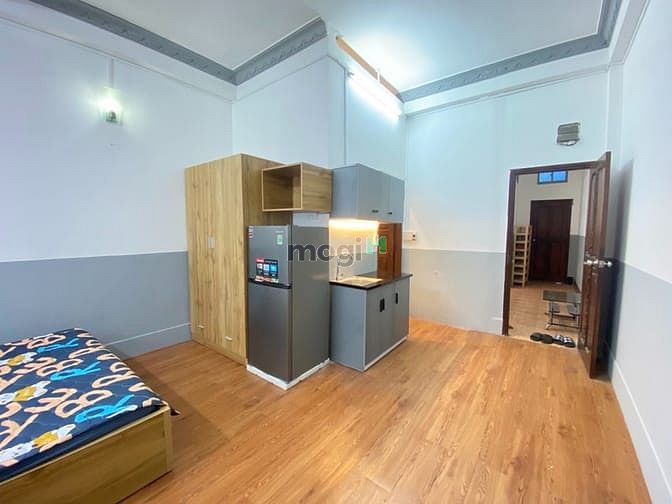Hình ảnh 🏡 Cho Thuê Căn Hộ Studio Cách Hàng Xanh 4 phút - Full Nội Thất 🏡