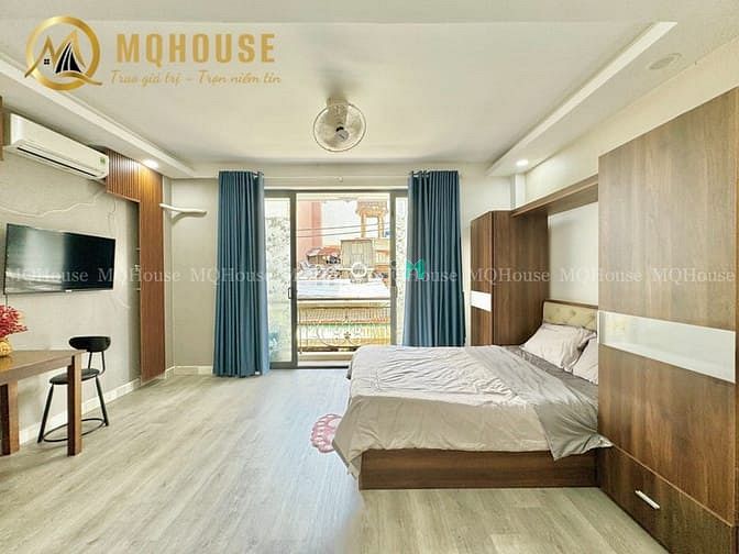 Hình ảnh Cho thuê căn studio bancol, duplex quận tân bình ful nt gần tâm anh