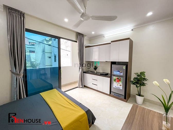 Hình ảnh Phòng STUDIO có ban công, full nội thất