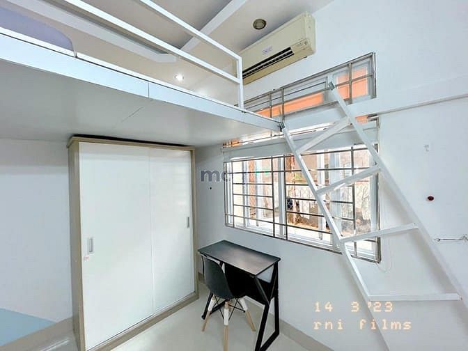Hình ảnh Cho thuê phòng gác lửng full nội thất giá hạt dẻ