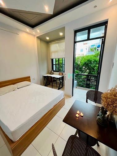 Hình ảnh Căn Hộ Siêu đẹp Full Nội Thất,1PN-Ban Công-Tách Bếp