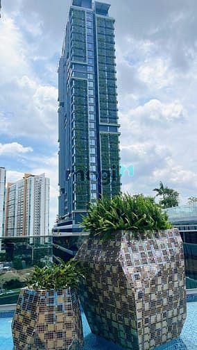 Hình ảnh Cc cho thuê Trang Chủ MB66.COM / Đăng Ký Tặng 66K 2PN, 77m2, View hồ bơi, dự án Lumiere riverside, Q2