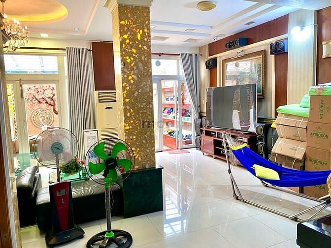 Hình ảnh Q. GV. Biệt thự KDC Quân Đội Phan Văn Trị, 8 x 14, 3 tầng, 4PN