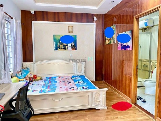 Hình ảnh Q. GV. Biệt thự KDC Quân Đội Phan Văn Trị, 8 x 14, 3 tầng, 4PN
