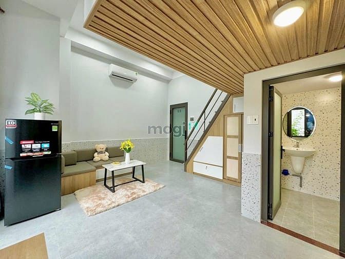 Hình ảnh 1 Căn Hộ Duplex Mới 100% Full Nội Thất -Cửa sổ thoáng-Cống Quỳnh Q1