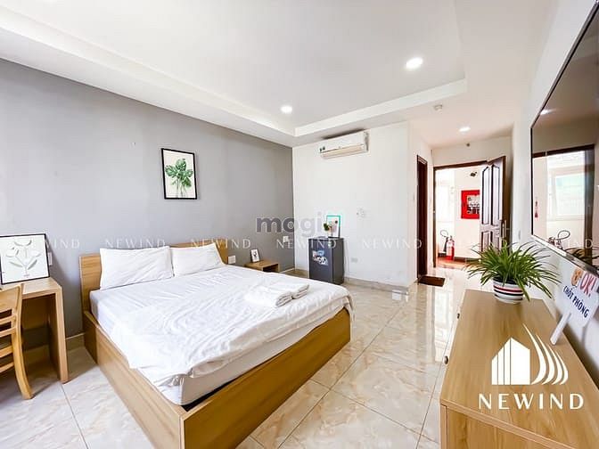 Hình ảnh Mb6623 nạp rút nhanh chóng studio 1PN cửa sổ ban công full nội thất gần Phú Mỹ Hưng Q7