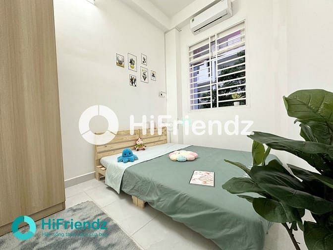 Hình ảnh 2 phòng ngủ đầy đủ nội thất máy giặt riêng ngay DH Văn Hiến