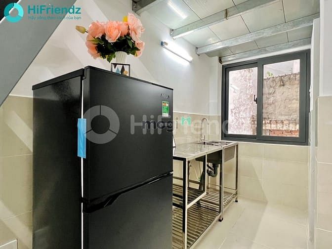 Hình ảnh Phòng gác cao 1m6 mơi tinh đầy đủ nội thất gần DH Y Dược