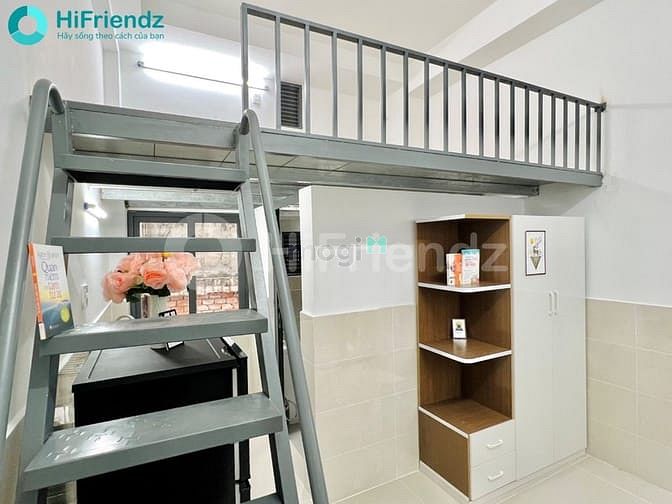 Hình ảnh Phòng gác cao 1m6 mơi tinh đầy đủ nội thất gần DH Y Dược