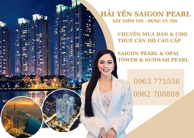 Hình ảnh HẢI YẾN - BÁN CH 2PN SAIGON PEARL tòa Ruby, Nội thất mới, lịch sự