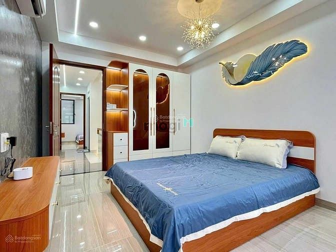 Hình ảnh Siêu phẩm hẻm thông 6m Phan Văn Trị - đối diện Emart (4x12m) - 4 tầng