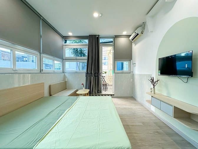 Hình ảnh Cho thuê CHDV 1PN 55m2 ban công lớn full nội thất tại quận Bình Thạnh