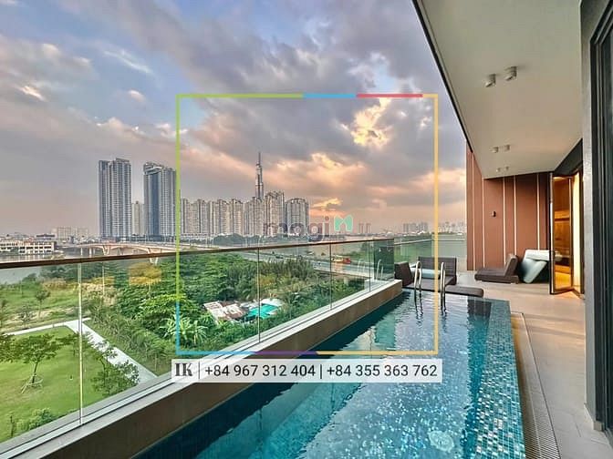 Hình ảnh 𝐓𝐡𝐞 𝐑𝐢𝐯𝐞𝐫, Thu Thiem, Pool Villas, 3Beds, 3Bath, pool , 286m2