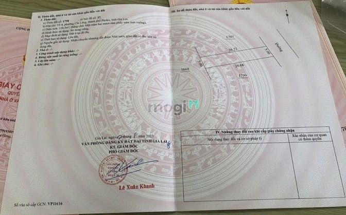 Hình ảnh Bán gấp 128m2 đất full thổ cư Lý Chính Thắng, Tp. Pleiku, Gia Lai