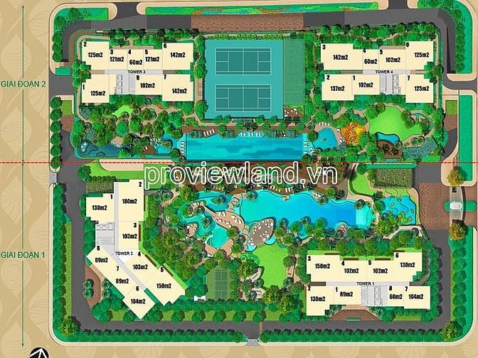 Hình ảnh Cho thuê gấp căn Estella Heights 3 phòng ngủ, 165m2, view thoáng mát