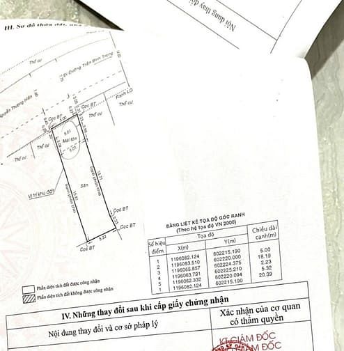 Hình ảnh Bán đất mặt tiền 45A Nguyễn Thượng Hiền Bình Thạnh, 5x20m CN100m,23 tỷ