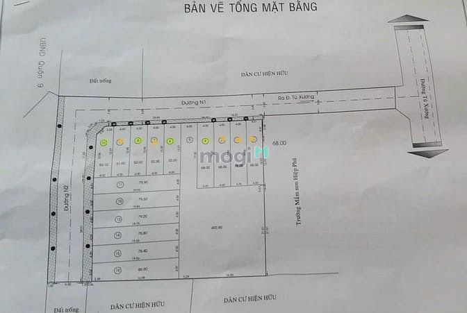 Hình ảnh Bán Lô Đất Hẻm 10m Đường Tú Xương Phường Hiệp Phú. Tp Thủ Đức