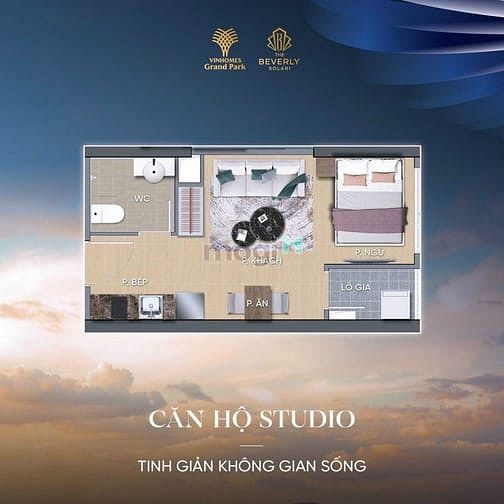 Hình ảnh 🔥Căn Studio RẺ nhất trong tháng 9 - The Tropical giá chỉ 1 tỷ629🔥