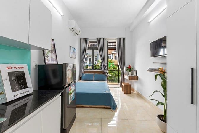 Hình ảnh 🏘️ Căn Hộ Ban Công Thoáng Mát, Đầy Đủ Nội Thất. Trung Tâm Bình Thạnh