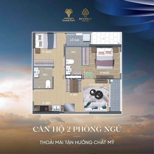 Hình ảnh 🔥Căn 2pn RẺ nhất trong tháng 9 - The Tropical giá chỉ 2tỷ684🔥
