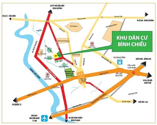 Hình ảnh Mở bán nhanh 15-20 nền cực đẹp GĐ2 tại KDC Bình Chiểu - TP Thủ Đức